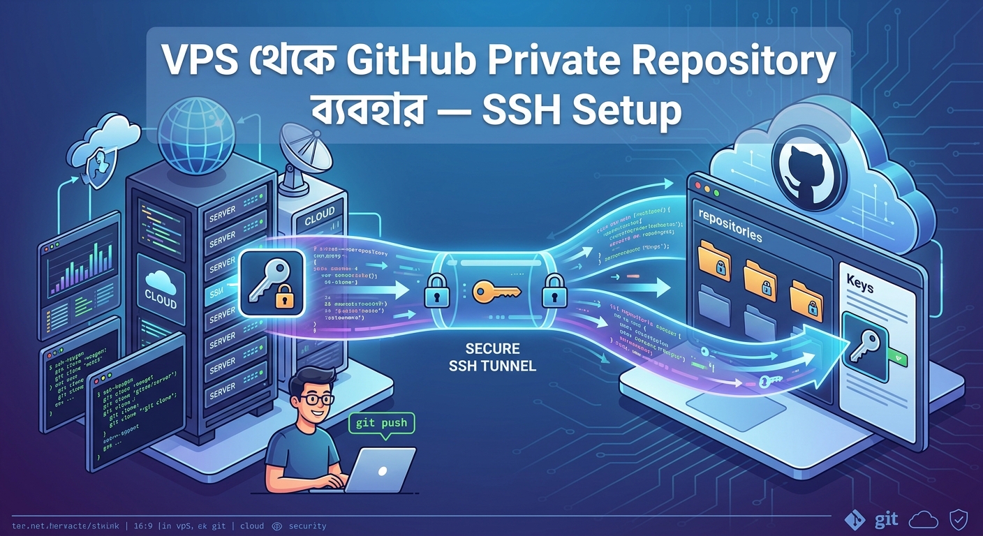 Git VPS Server কীভাবে Use করব